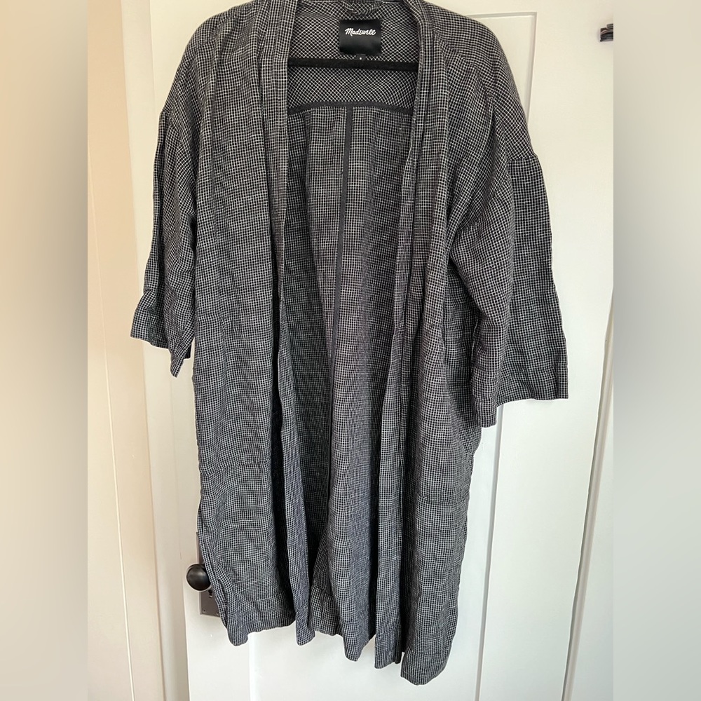Madewell linen cover up